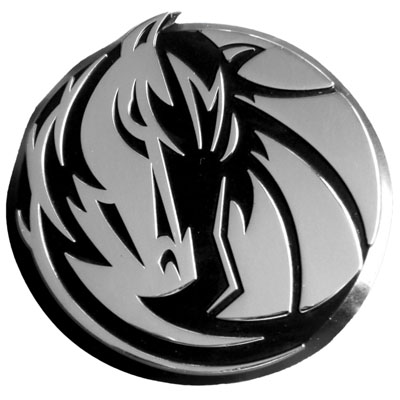 Fan Mats Dallas Mavericks Chrome Vehicle Emblem