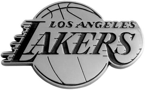 Fan Mats Los Angeles Lakers Chrome Vehicle Emblem