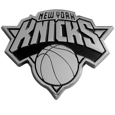 Fan Mats New York Knicks Chrome Vehicle Emblem