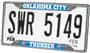 Fan Mats Oklahoma City Thunder License Plate Frame