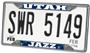 Fan Mats Utah Jazz License Plate Frame