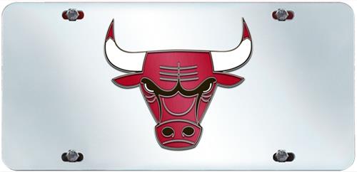 Fan Mats Chicago Bulls License Plate Inlaid