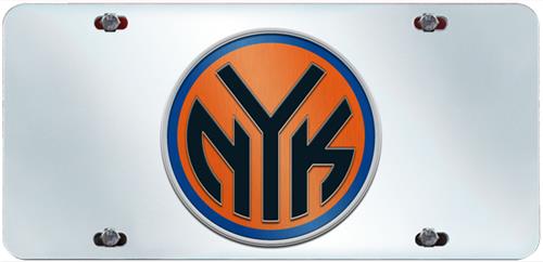 Fan Mats New York Knicks License Plate Inlaid