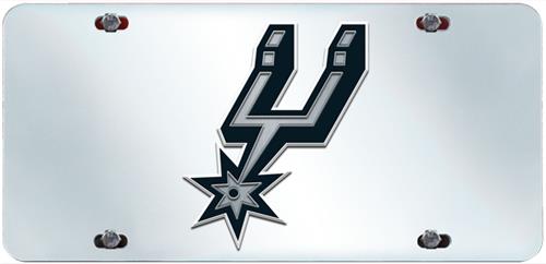 Fan Mats San Antonio Spurs License Plate Inlaid