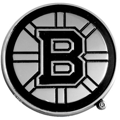 Fan Mats Boston Bruins Chrome Vehicle Emblem