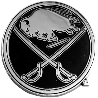 Fan Mats Buffalo Sabres Chrome Vehicle Emblem