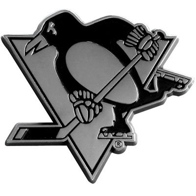Fan Mats Pittsburgh Penguins Chrome Vehicle Emblem