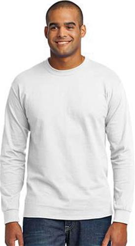 Port & Company LS 50/50 Cotton/Poly T-Shirt