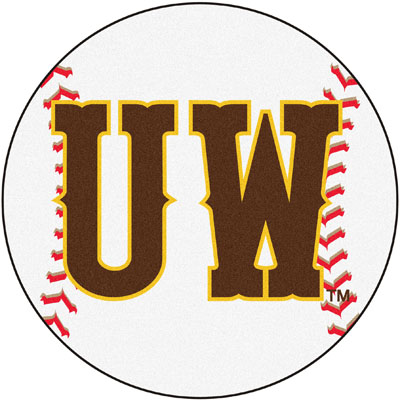 Fan Mats University of Wyoming Baseball Mat