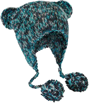 District Hand Knit Cat-Eared Beanie