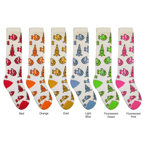 Red Lion Clown Fish Athletic Socks - Closeout