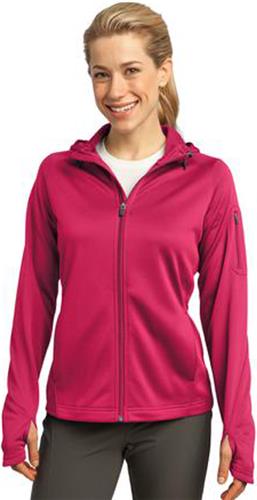 Sport-Tek Ladies Tech Fleece Full-Zip Hood Jacket