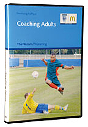 Coaching Adults 17+ DVD Soccer training videos