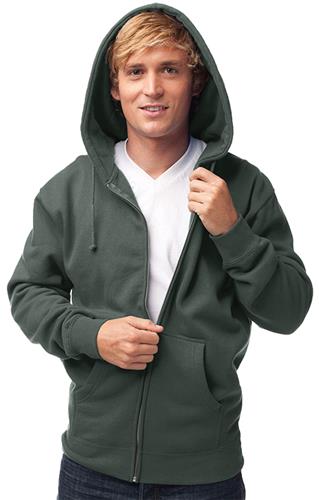 Independent Trading Men's Zip Hooded Sweatshirts. Decorated in seven days or less.