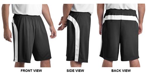 Sport-Tek Dry Zone Colorblock Shorts