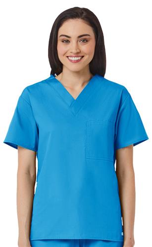 Maevn Core Unisex V-Neck Scrub Tops 1006. Embroidery is available on this item.