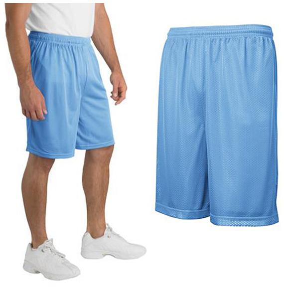 sport tek mesh shorts