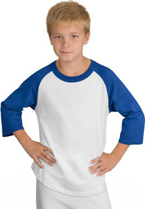 Sport-Tek Colorblock Raglan Jersey. Printing is available for this item.