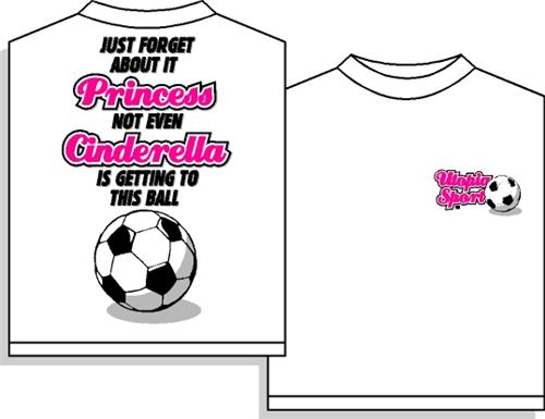 Utopia Cinderella Soccer Short Sleeve T-shirt