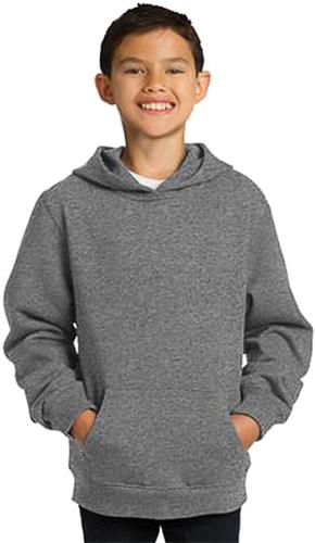 Sport-Tek Youth Pullover Hooded Sweatshirt. Decorated in seven days or less.