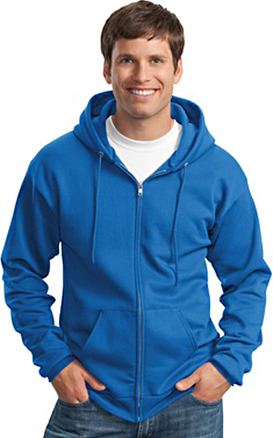 Port & Company Classic Full-Zip Hooded Sweatshirt