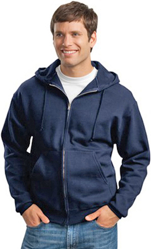 JERZEES Super Sweats Full-Zip Hooded Sweatshirt