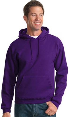 Adult Medium (NAVY) JERZEES NuBlend Pullover Hooded Sweatshirt