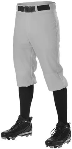 Alleson Double Knit Knicker Baseball Pants. Braiding is available on this item.