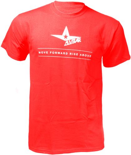 ALL-STAR Adult Move Forward Rise Above Logo Tee