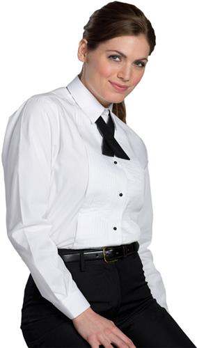 Edwards Womens 1/4 Pleat Tuxedo Shirt