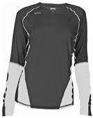 Womens Glide Training Long Sleeve Volleyball Jersey