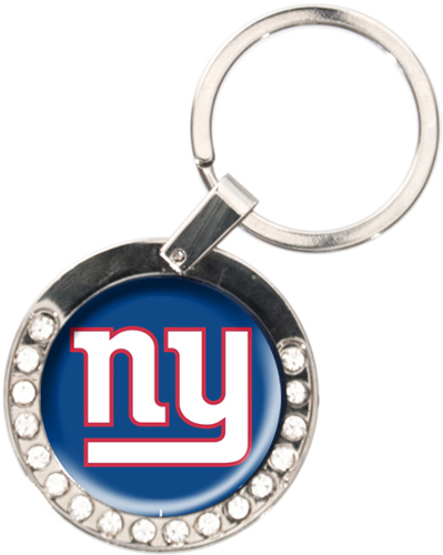 NFL New York Giants Rhinestone Key Chain