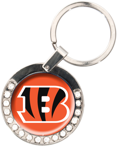NFL Cincinnati Bengals Rhinestone Key Chain
