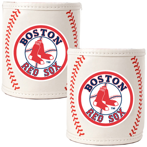 MLB Boston Red Sox Baseball 2pc Can Holder Set