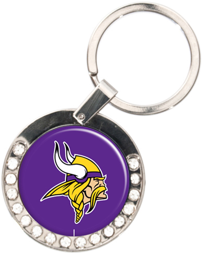 NFL Minnesota Vikings Rhinestone Key Chain