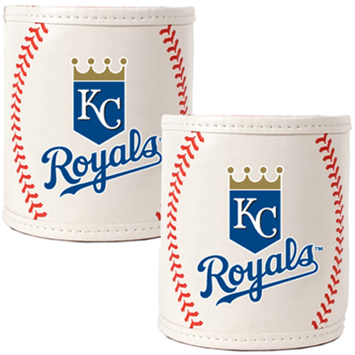 MLB Kansas City Royals Baseball 2pc Can Holder Set