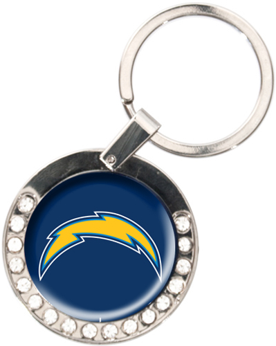 NFL San Diego Chargers Rhinestone Key Chain