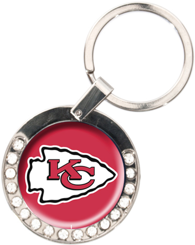 NFL Kansas City Chiefs Rhinestone Key Chain