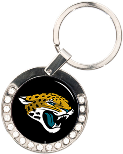 NFL Jacksonville Jaguars Rhinestone Key Chain