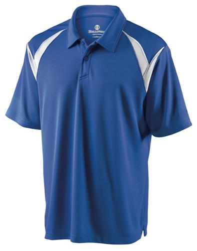 Holloway Laser Performance Pique Polo Shirt. Printing is available for this item.