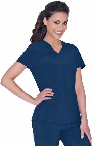 Urbane Women's "Motivate" V-Neck Scrub Top 9015. Embroidery is available on this item.