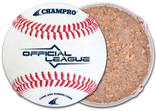 Champro CBB-40 Official Raised Seam Baseballs