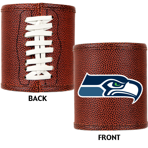 NFL Seattle Seahawks 2pc Football Can Holder Set