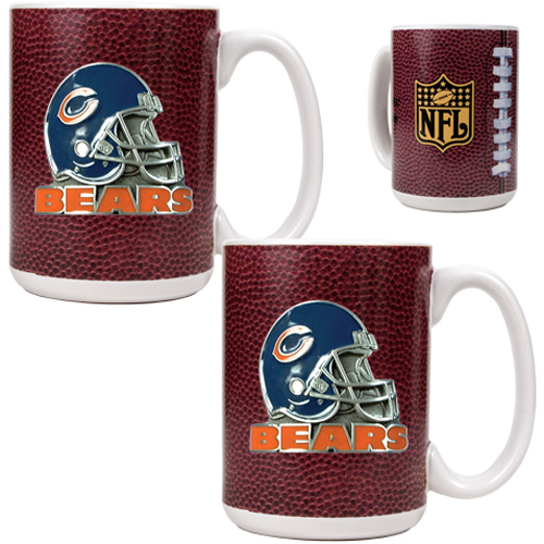 NFL Chicago Bears 2pc Gameball Coffee Mug Set