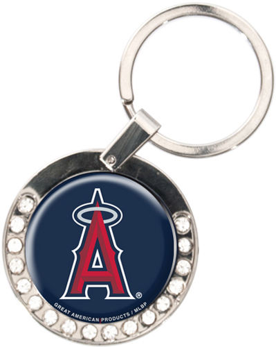 MLB Los Angeles Angels Rhinestone Key Chain