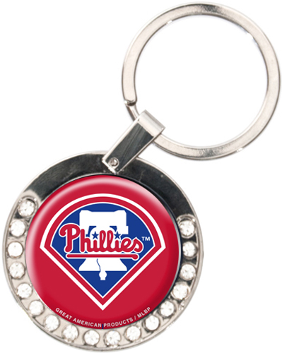 MLB Philadelphia Phillies Rhinestone Key Chain