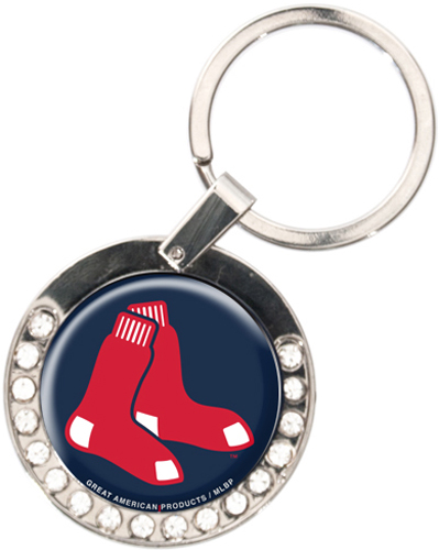 MLB Boston Red Sox Rhinestone Key Chain