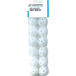 Total Control Go Ball Golf Training Ball 1.0 Red Dot (6 Pack