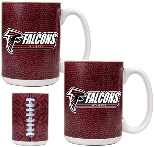 NFL Atlanta Falcons 2pc Gameball Coffee Mug Set