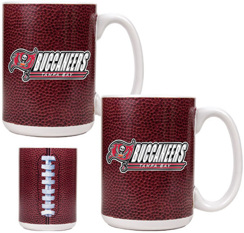 NFL Tampa Bay Buccaneers Gameball Coffee Mug Set